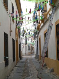 Calle Imágenes contra el plástico