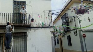 Calle Imágenes contra el plástico