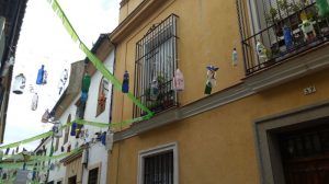Calle Imágenes contra el plástico