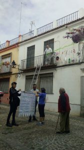 Calle Imágenes contra el plástico