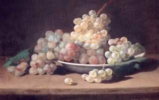 Cuadro de las uvas de de Rafael Romero Barros